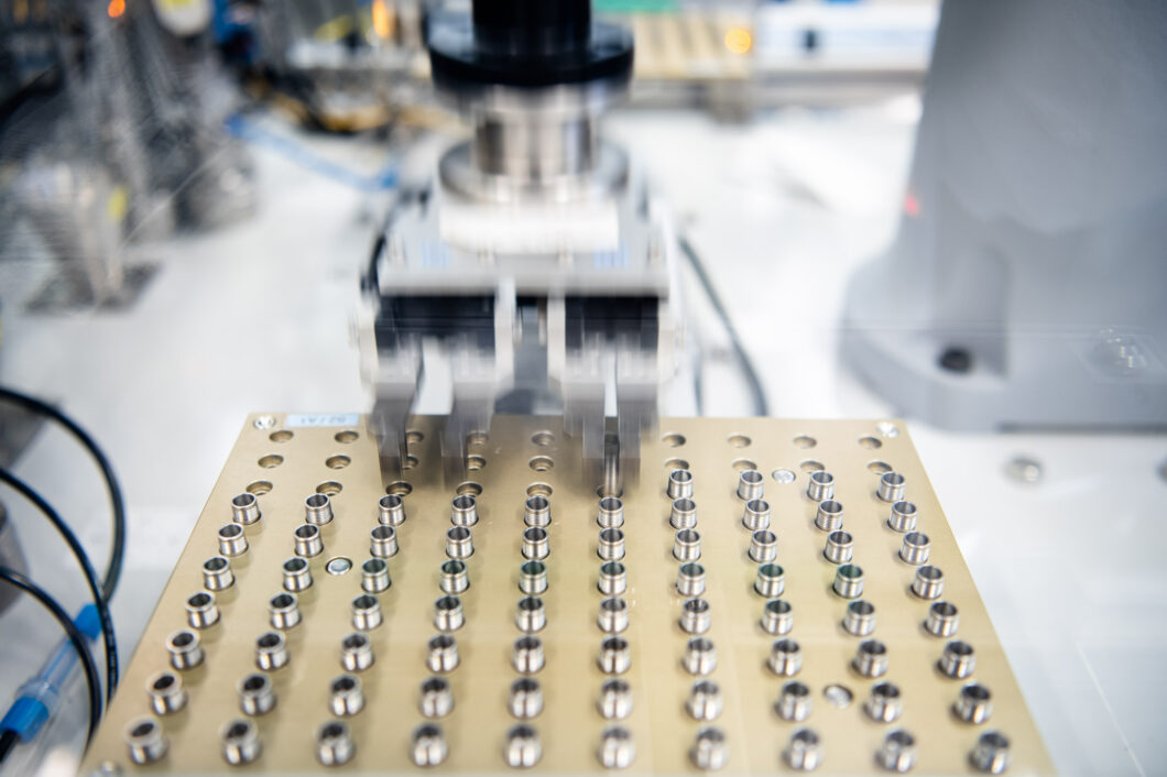 Koenig Sealing plugs in production at the Switzerland facilities.